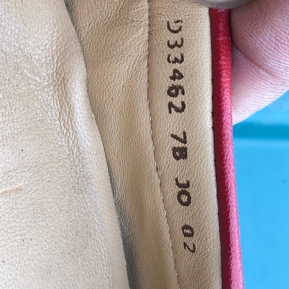 Cole Haan Nik. Air System Women's Red Leather Slip On Shoes Size 7B - Picture 11 of 13